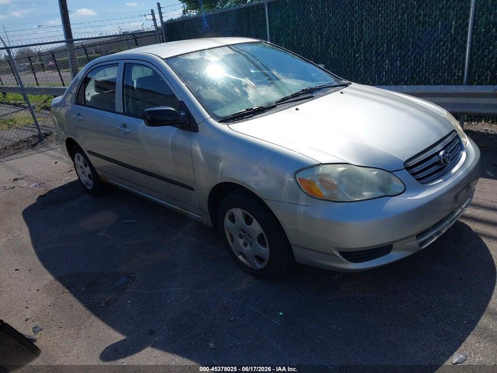 JTDBR32E730029301 2003 TOYOTA COROLLA photo no. 1
