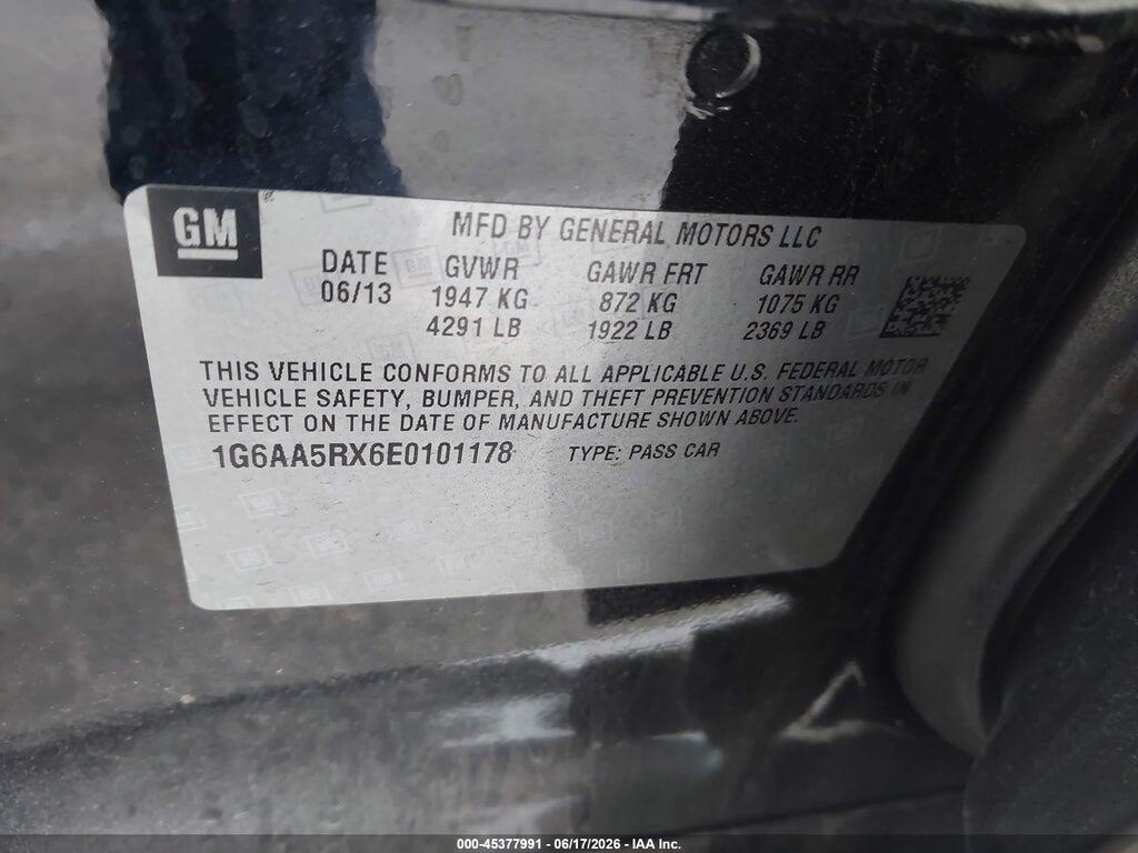 1G6AA5RX6E0101178 2014 CADILLAC ATS photo no. 9