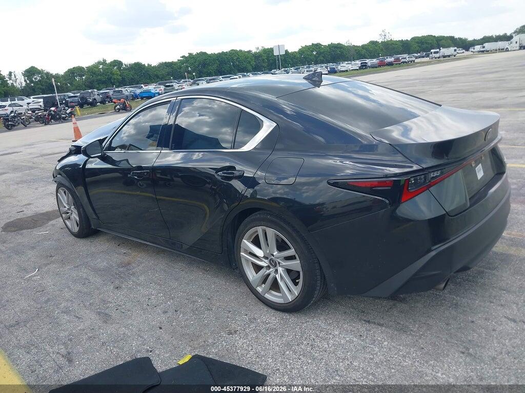 JTHAA1D27N5122446 2022 LEXUS IS 300 photo no. 3