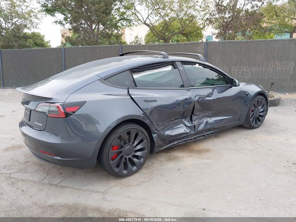 5YJ3E1EC3PF699045 2023 TESLA MODEL 3 photo no. 4