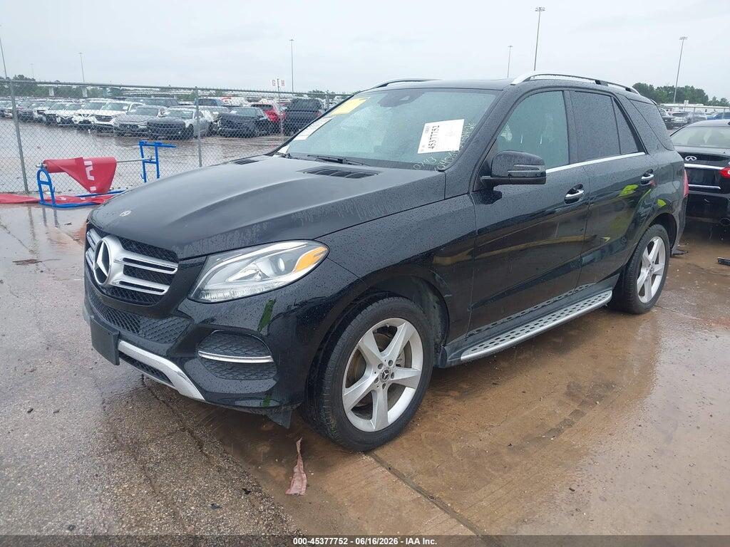 4JGDA5JB3JB160743 2018 MERCEDES-BENZ GLE 350 photo no. 2