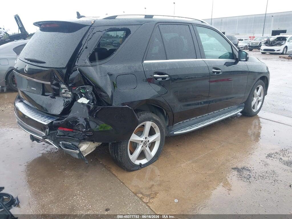 4JGDA5JB3JB160743 2018 MERCEDES-BENZ GLE 350 photo no. 4