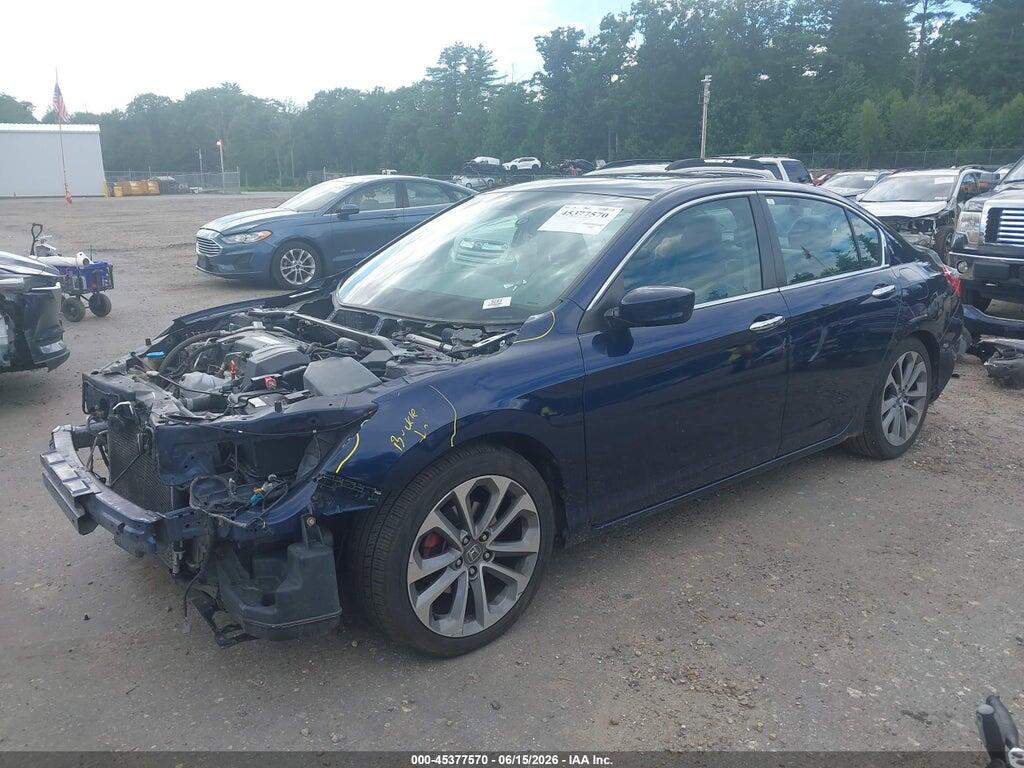 1HGCR2F57DA250175 2013 HONDA ACCORD photo no. 2