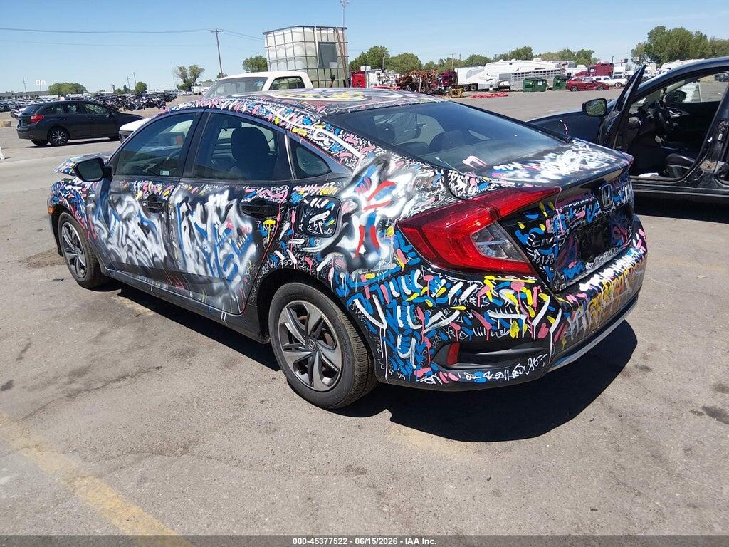 2HGFC2F61KH591688 2019 HONDA CIVIC photo no. 3