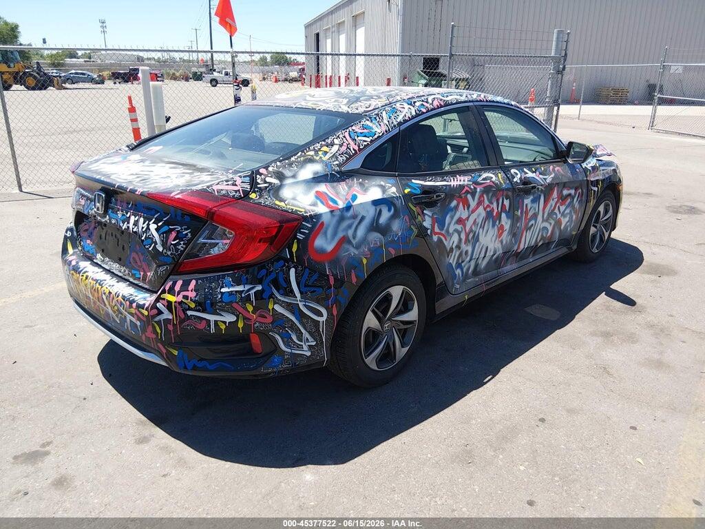 2HGFC2F61KH591688 2019 HONDA CIVIC photo no. 4