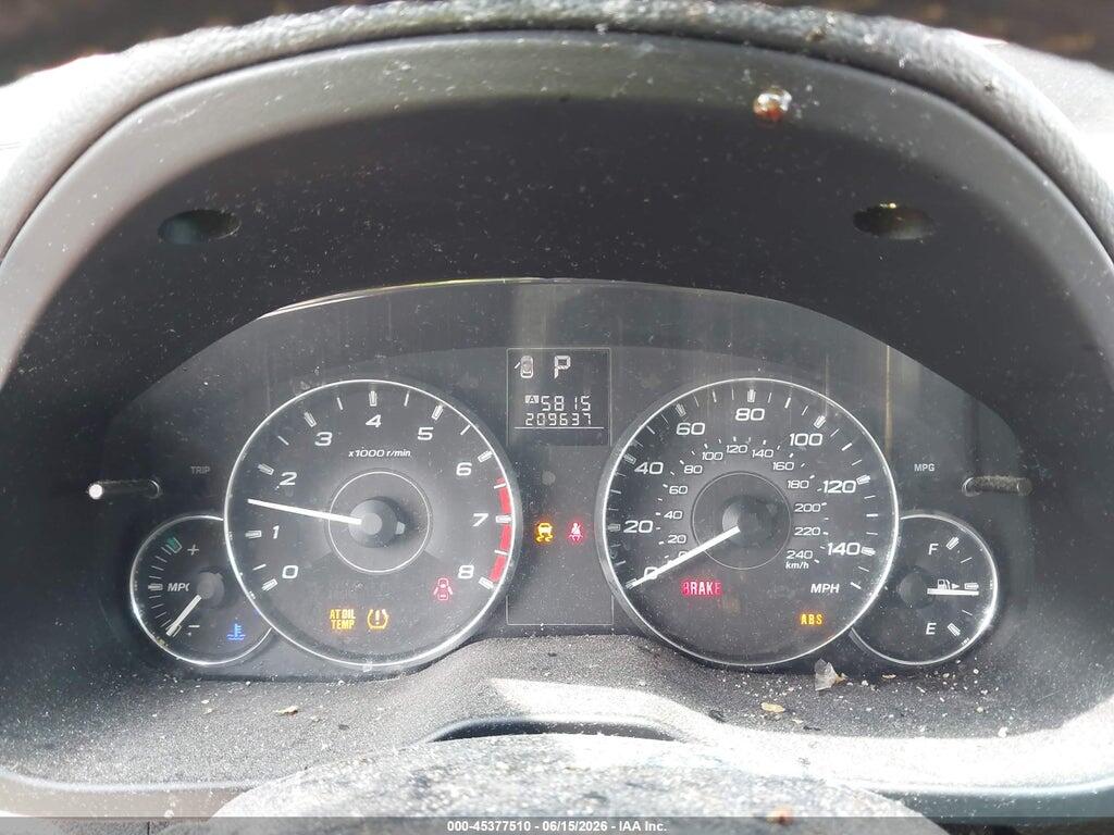 4S4BRBKC1B3390377 2011 SUBARU OUTBACK photo no. 7
