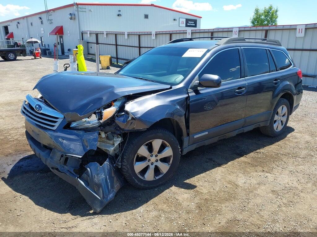 4S4BRBAC1C3263003 2012 SUBARU OUTBACK photo no. 2