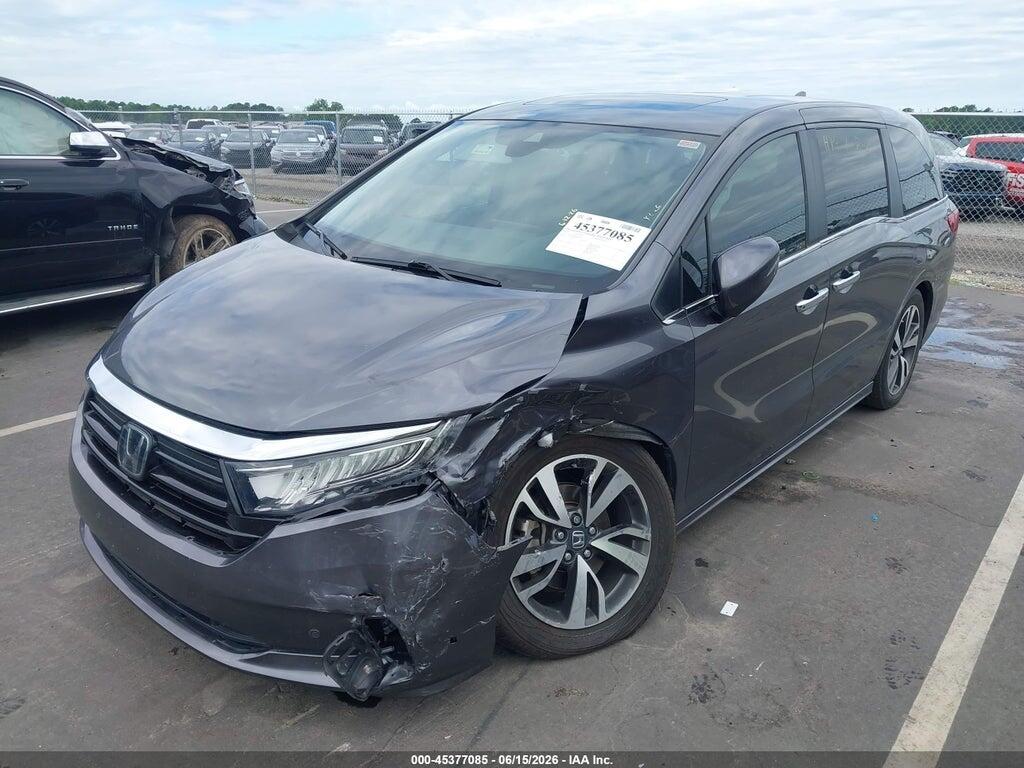 5FNRL6H88MB039521 2021 HONDA ODYSSEY photo no. 2