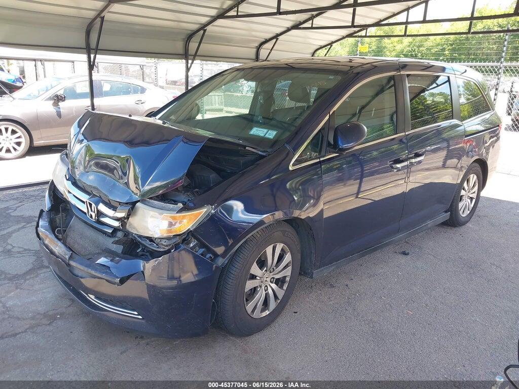 5FNRL5H63FB121300 2015 HONDA ODYSSEY photo no. 2