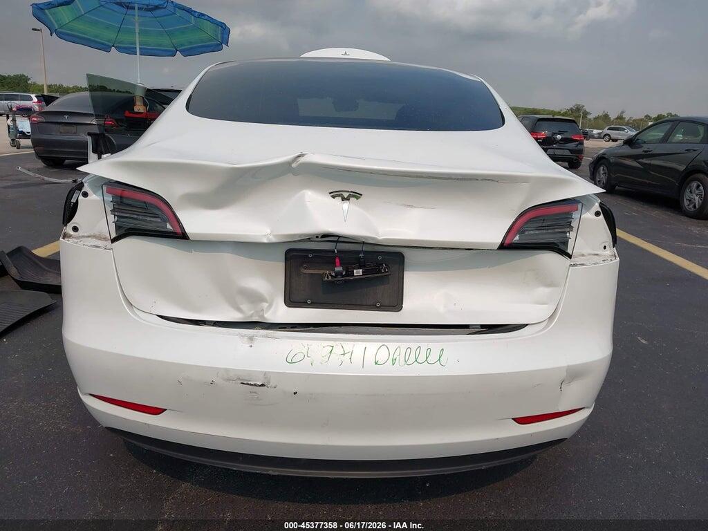 5YJ3E1EA2PF697494 2023 TESLA MODEL 3 photo no. 6