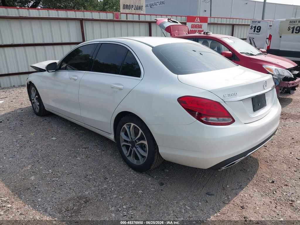 55SWF4JB7HU200403 2017 MERCEDES-BENZ C 300 photo no. 3
