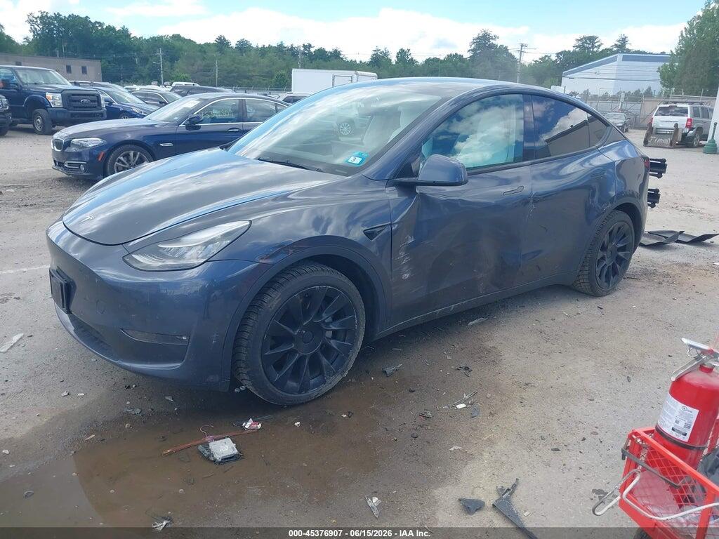 5YJYGDEE0MF144486 2021 TESLA MODEL Y photo no. 2