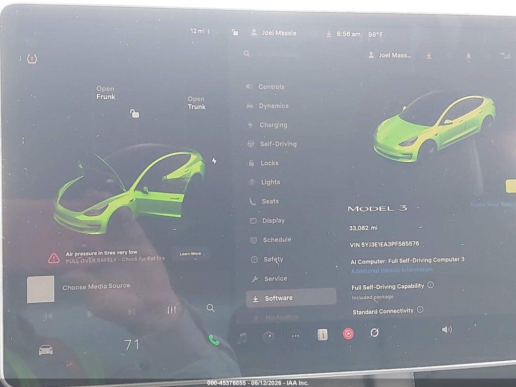 5YJ3E1EA3PF585576 2023 TESLA MODEL 3 photo no. 7