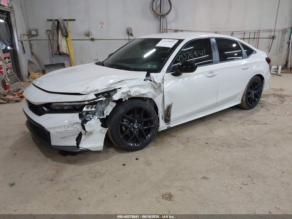 2HGFE2F52SH562802 2025 HONDA CIVIC photo no. 2