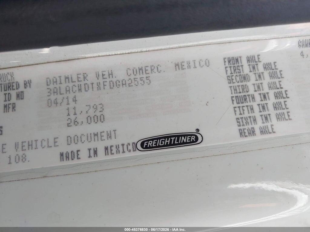 3ALACWDTXFDGA2555 2015 FREIGHTLINER M2 photo no. 8