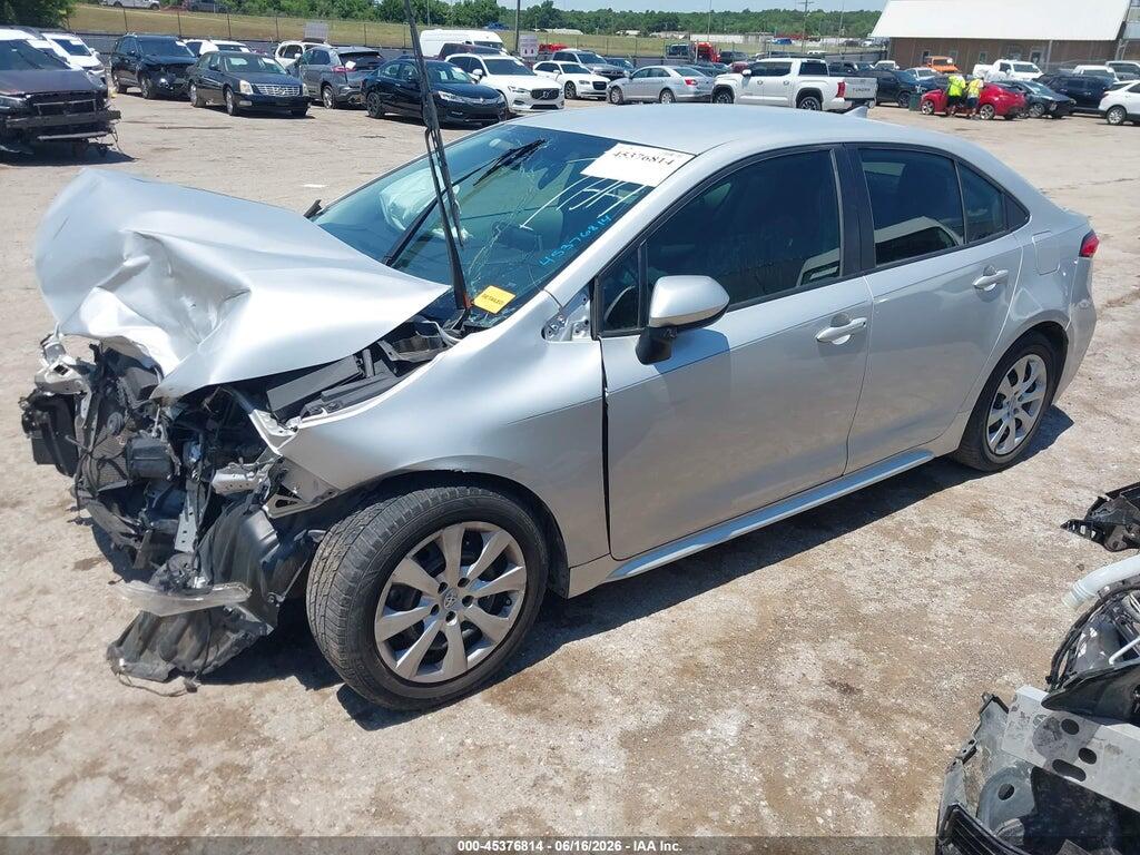5YFEPMAE0MP155002 2021 TOYOTA COROLLA photo no. 2