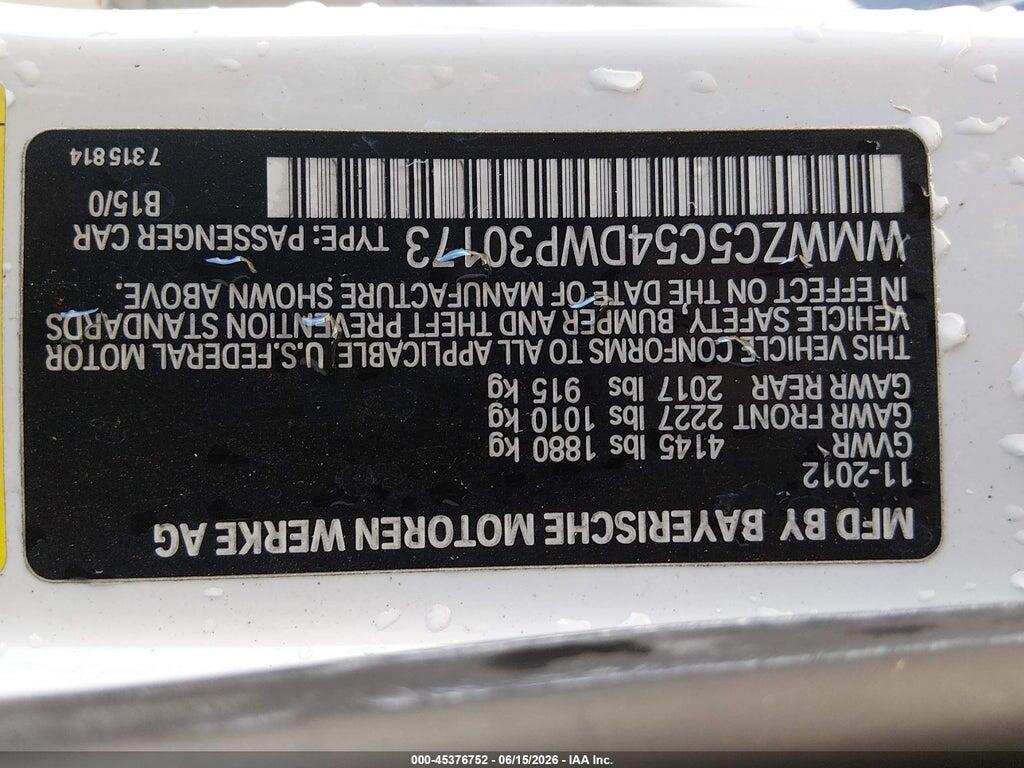 WMWZC5C54DWP30173 2013 MINI COUNTRYMAN photo no. 9
