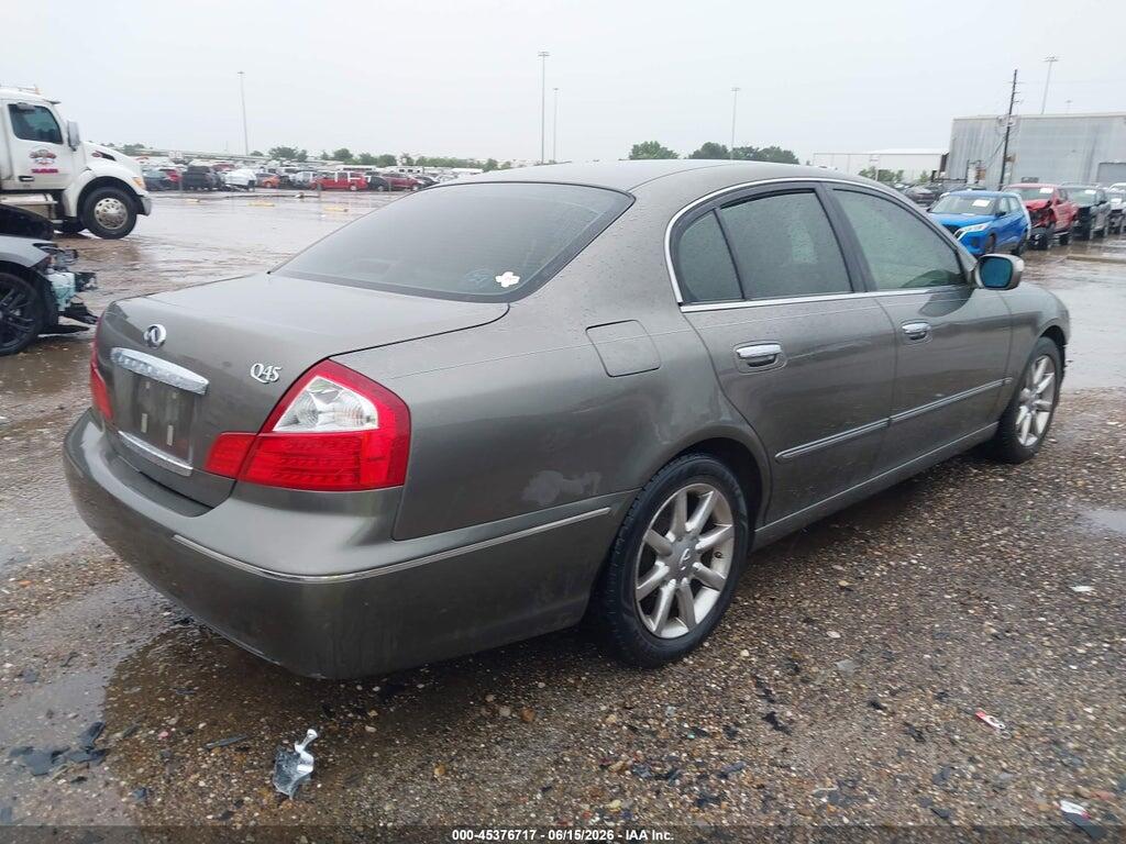 JNKBF01A95M101485 2005 INFINITI Q45 photo no. 4