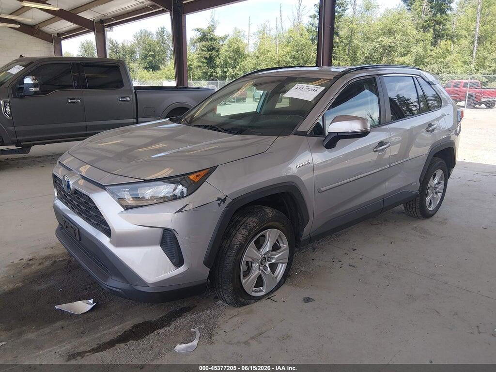 2T3MWRFV2KW032308 2019 TOYOTA RAV4 HYBRID photo no. 2