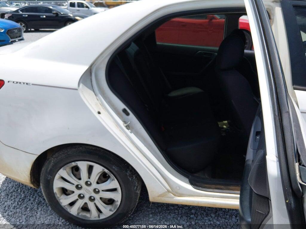 KNAFU4A25C5479767 2012 KIA FORTE photo no. 8