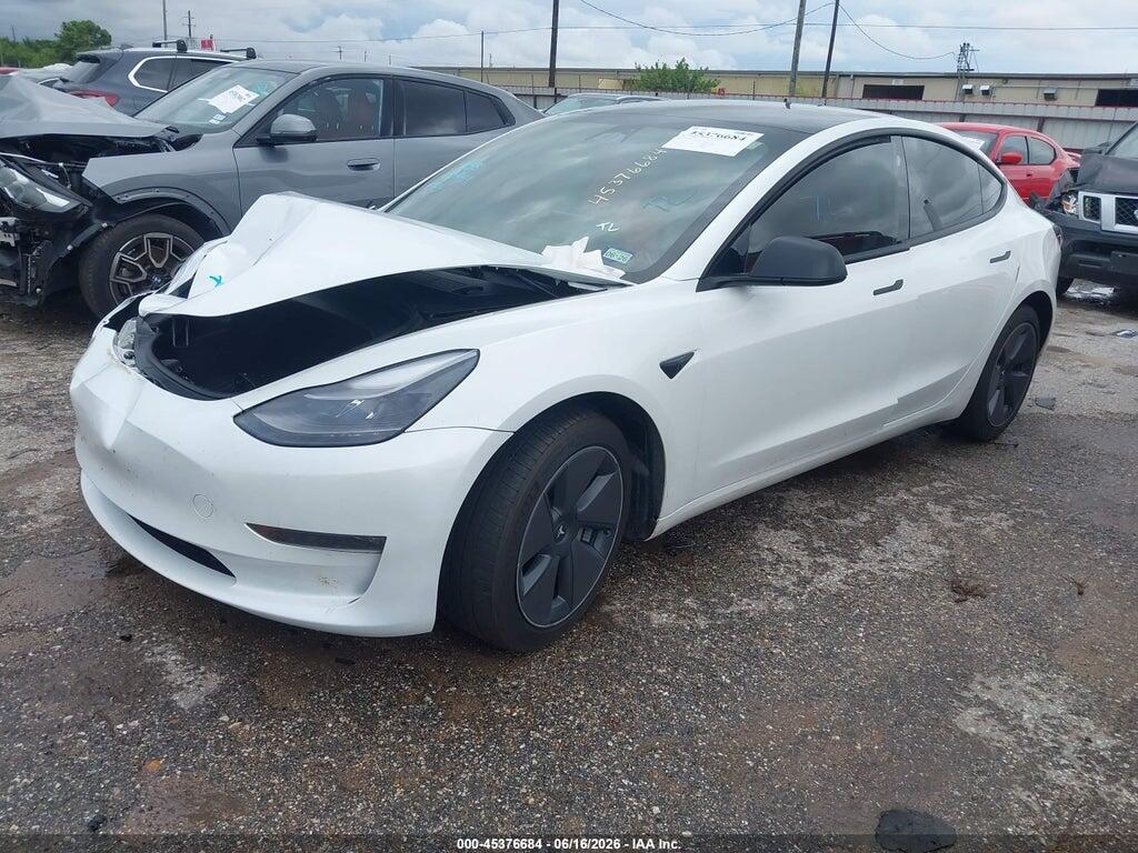 5YJ3E1EB2PF609911 2023 TESLA MODEL 3 photo no. 2