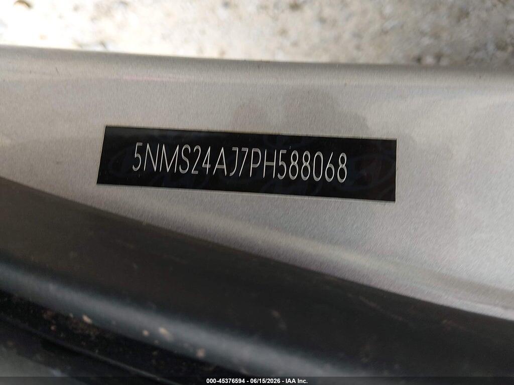5NMS24AJ7PH588068 2023 HYUNDAI SANTA FE photo no. 9