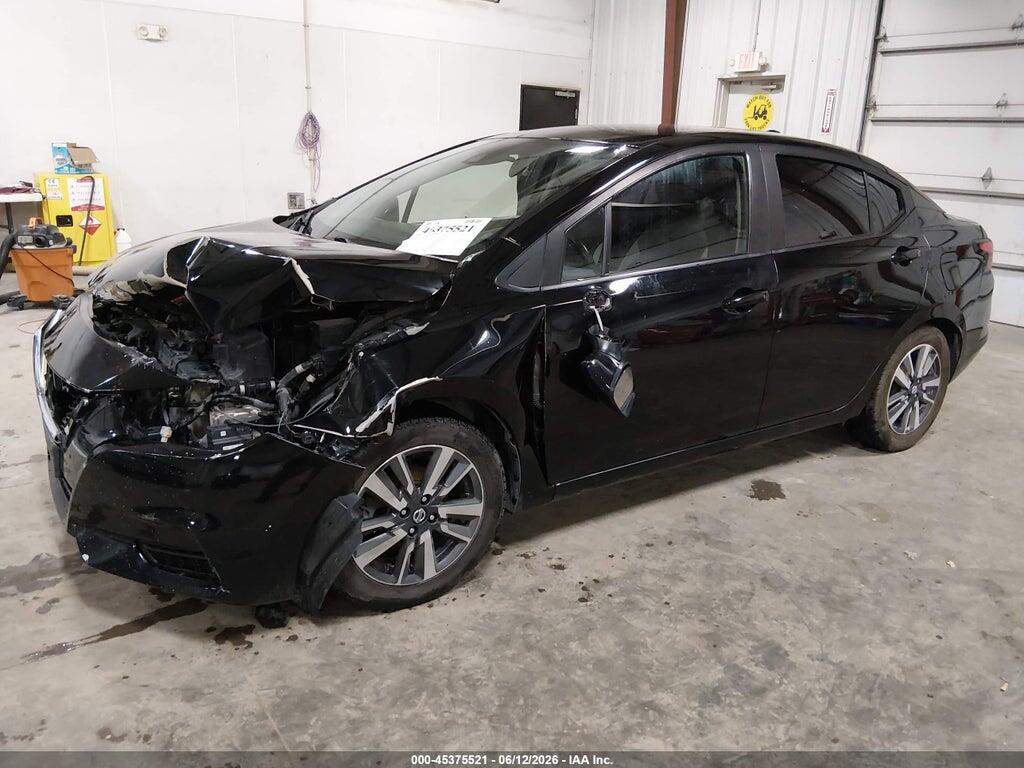 3N1CN8EV2ML820593 2021 NISSAN VERSA photo no. 2