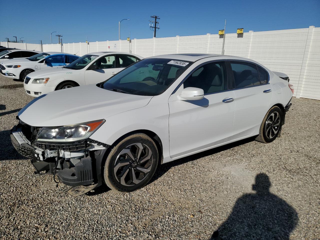 2017 HONDA ACCORD EXL