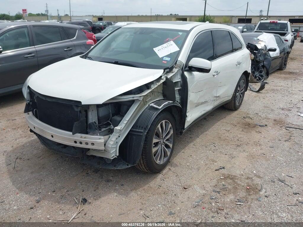 5FRYD3H41FB013221 2015 ACURA MDX photo no. 2
