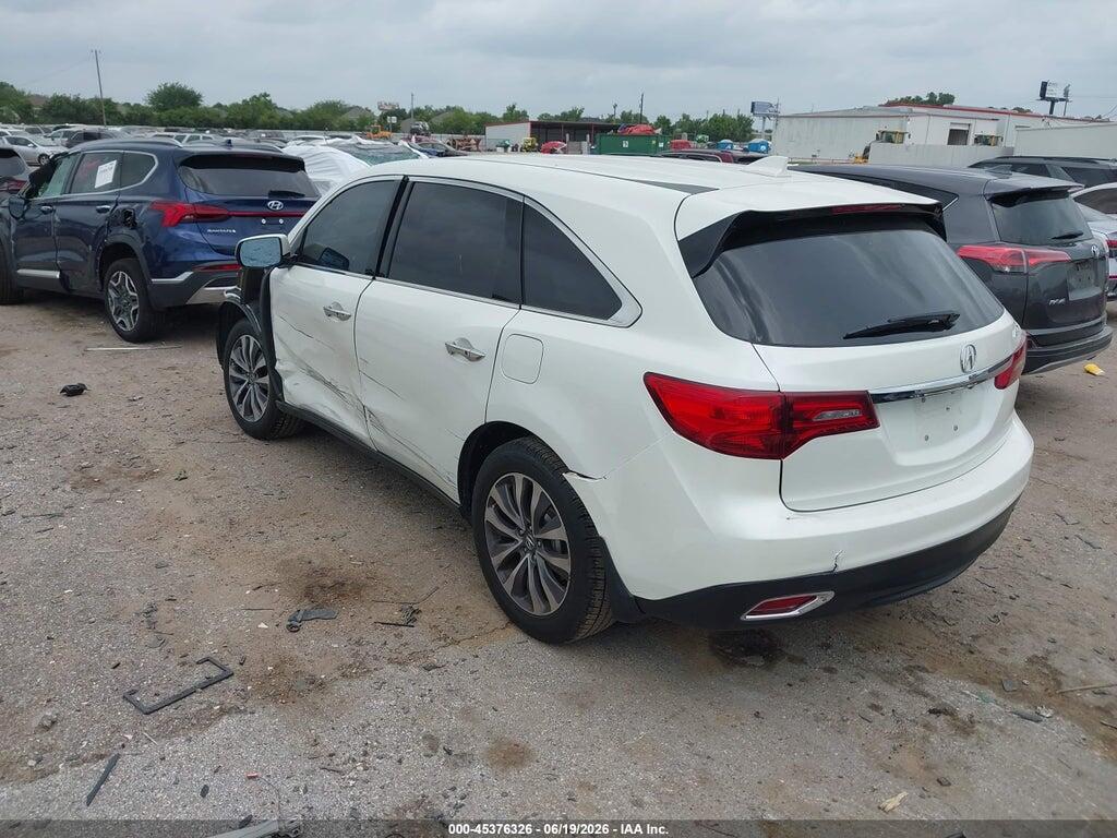5FRYD3H41FB013221 2015 ACURA MDX photo no. 3