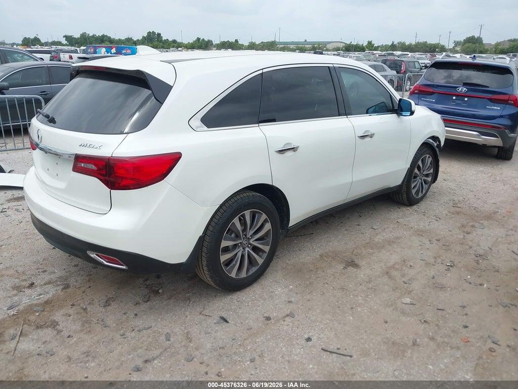 5FRYD3H41FB013221 2015 ACURA MDX photo no. 4