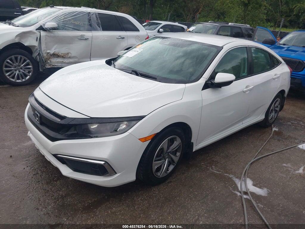 2HGFC2F67KH545654 2019 HONDA CIVIC photo no. 2