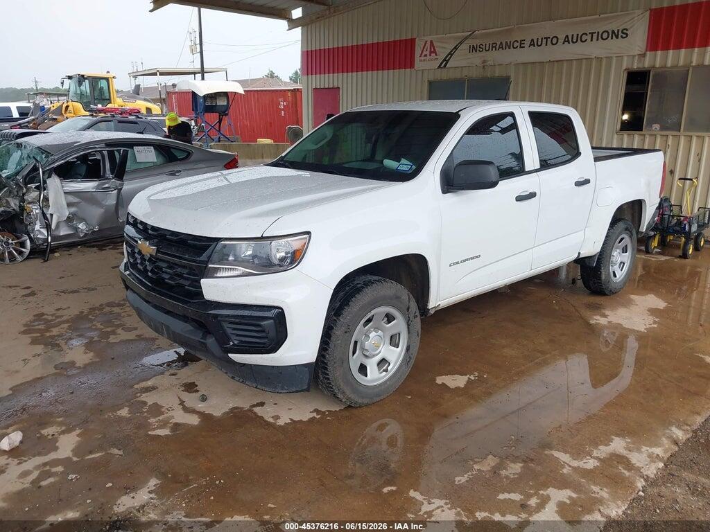 1GCGSBEN4N1314101 2022 CHEVROLET COLORADO photo no. 2