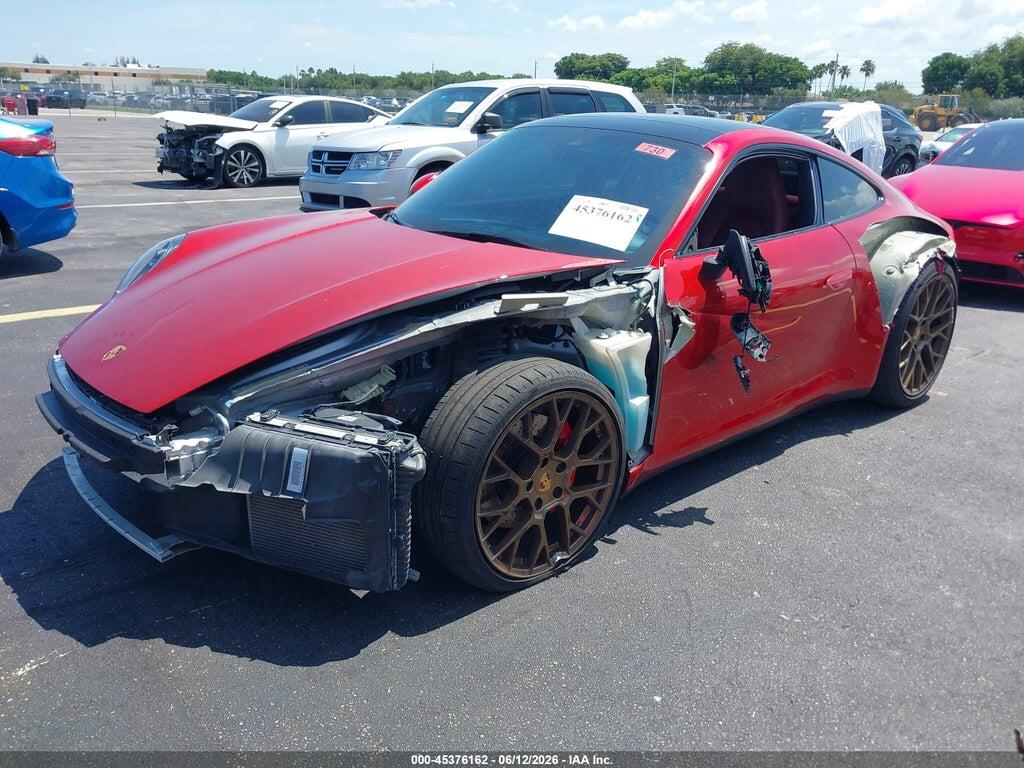 WP0AB2A93MS222890 2021 PORSCHE 911 photo no. 2