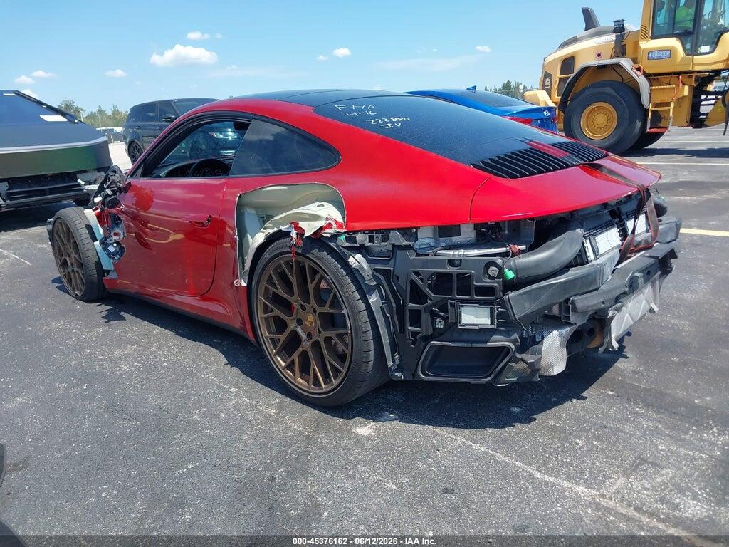 WP0AB2A93MS222890 2021 PORSCHE 911 photo no. 3