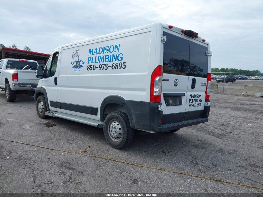3C6LRVVG7PE559382 2023 RAM PROMASTER 2500 photo no. 3