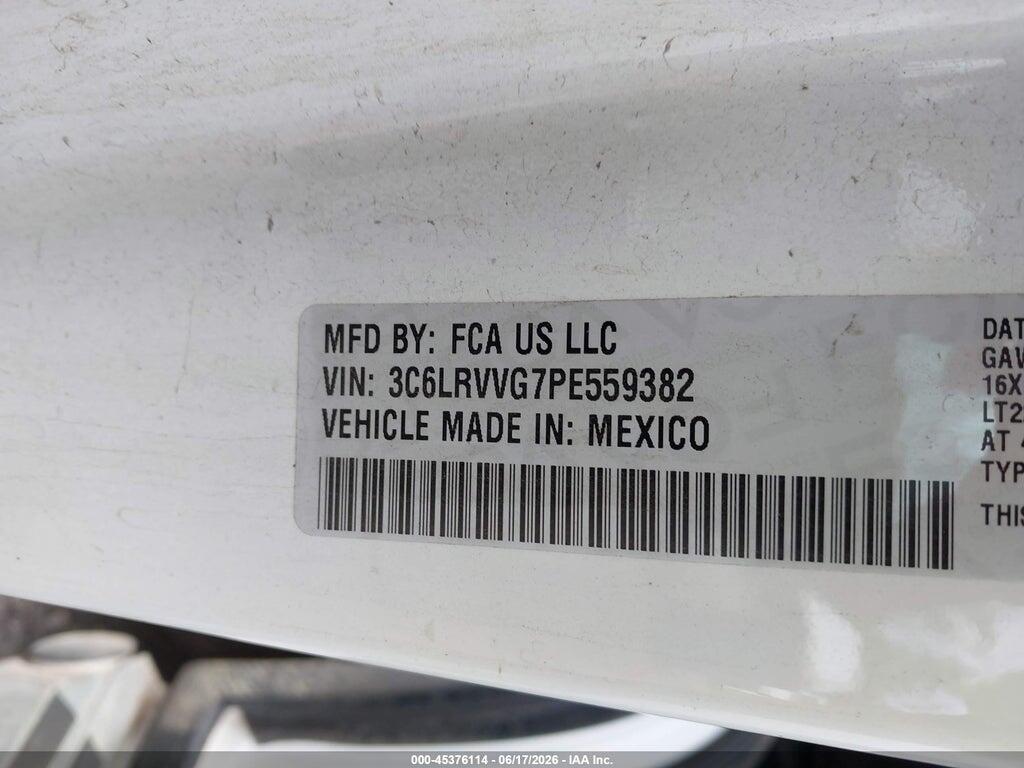 3C6LRVVG7PE559382 2023 RAM PROMASTER 2500 photo no. 9