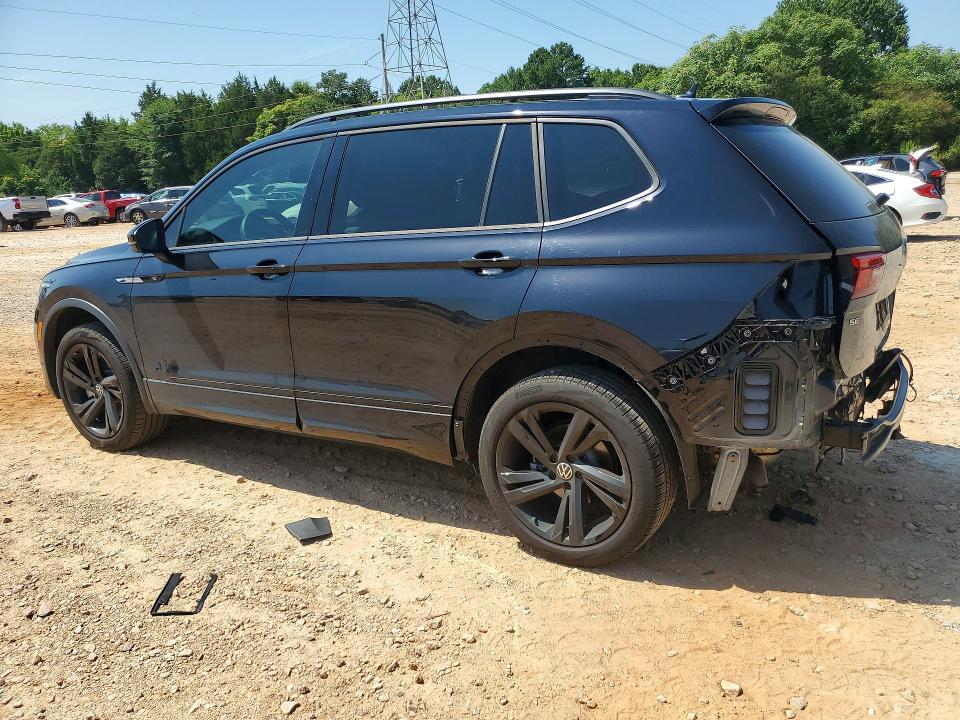 2024 VOLKSWAGEN TIGUAN SE R-LINE BLACK — Фото 2 из 14