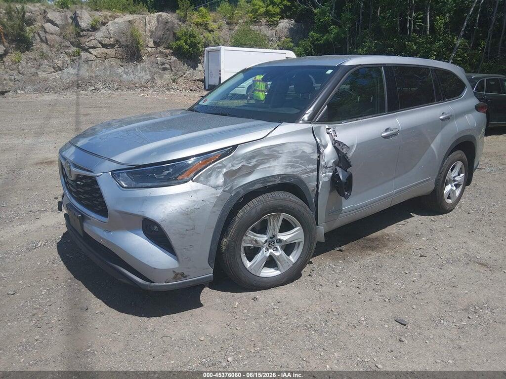 5TDBZRBH9MS145160 2021 TOYOTA HIGHLANDER photo no. 2