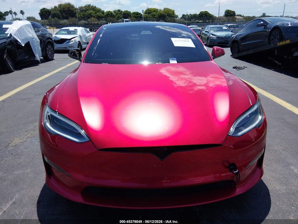 5YJSA1E68MF452083 2021 TESLA MODEL S photo no. 12