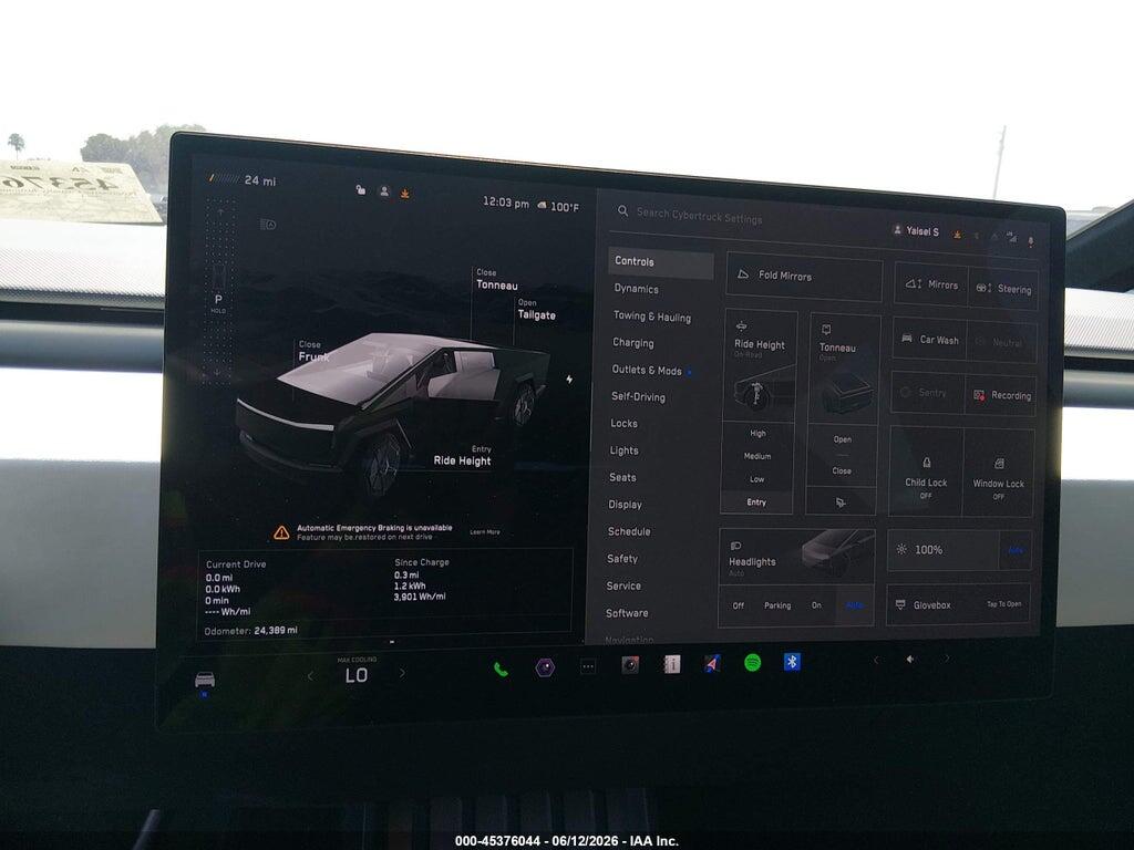 7G2CEHED4RA012962 2024 TESLA CYBERTRUCK photo no. 7