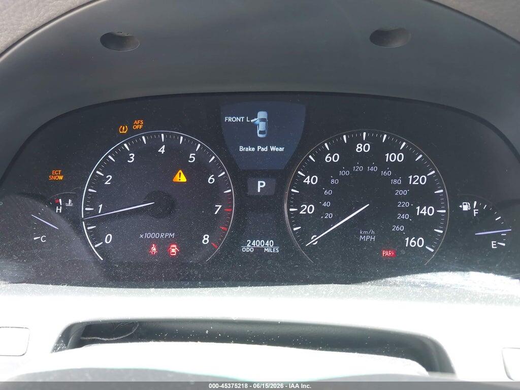 JTHCL5EF5B5010199 2011 LEXUS LS 460 photo no. 7