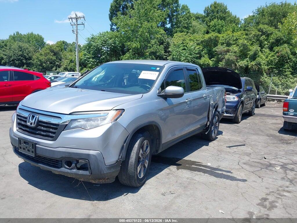 5FPYK3F66HB017156 2017 HONDA RIDGELINE photo no. 2
