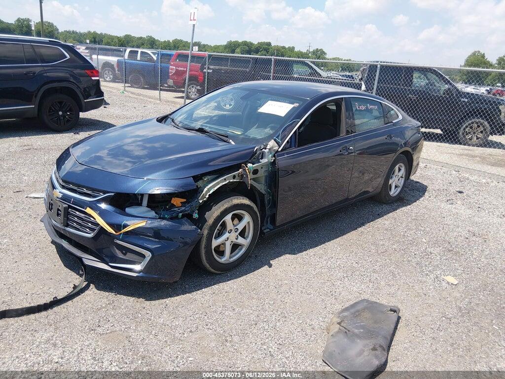 1G1ZB5ST2GF322502 2016 CHEVROLET MALIBU photo no. 2