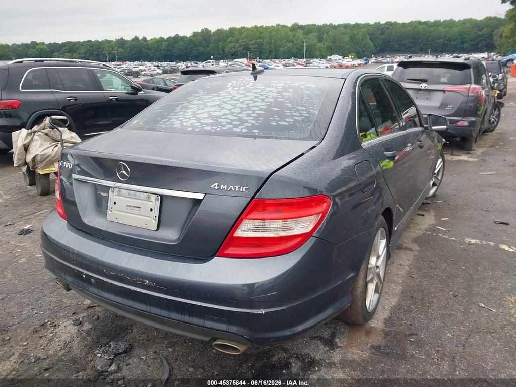 WDDGF8BB8BR175742 2011 MERCEDES-BENZ C 300 photo no. 4
