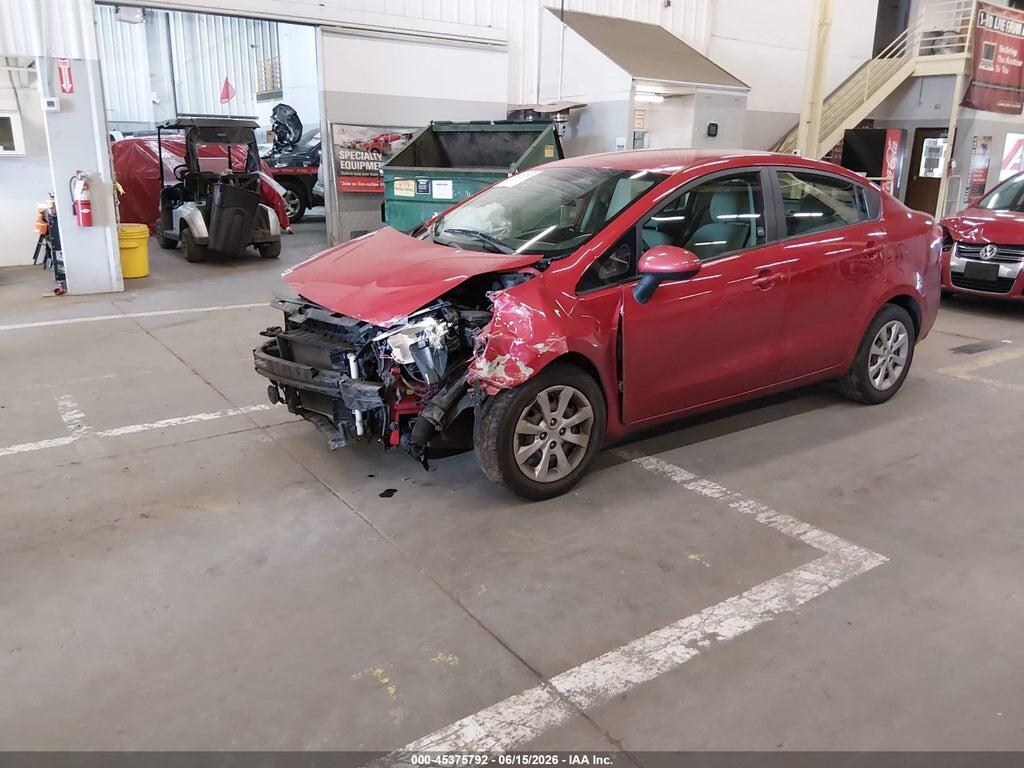KNADN4A34E6338702 2014 KIA RIO photo no. 2