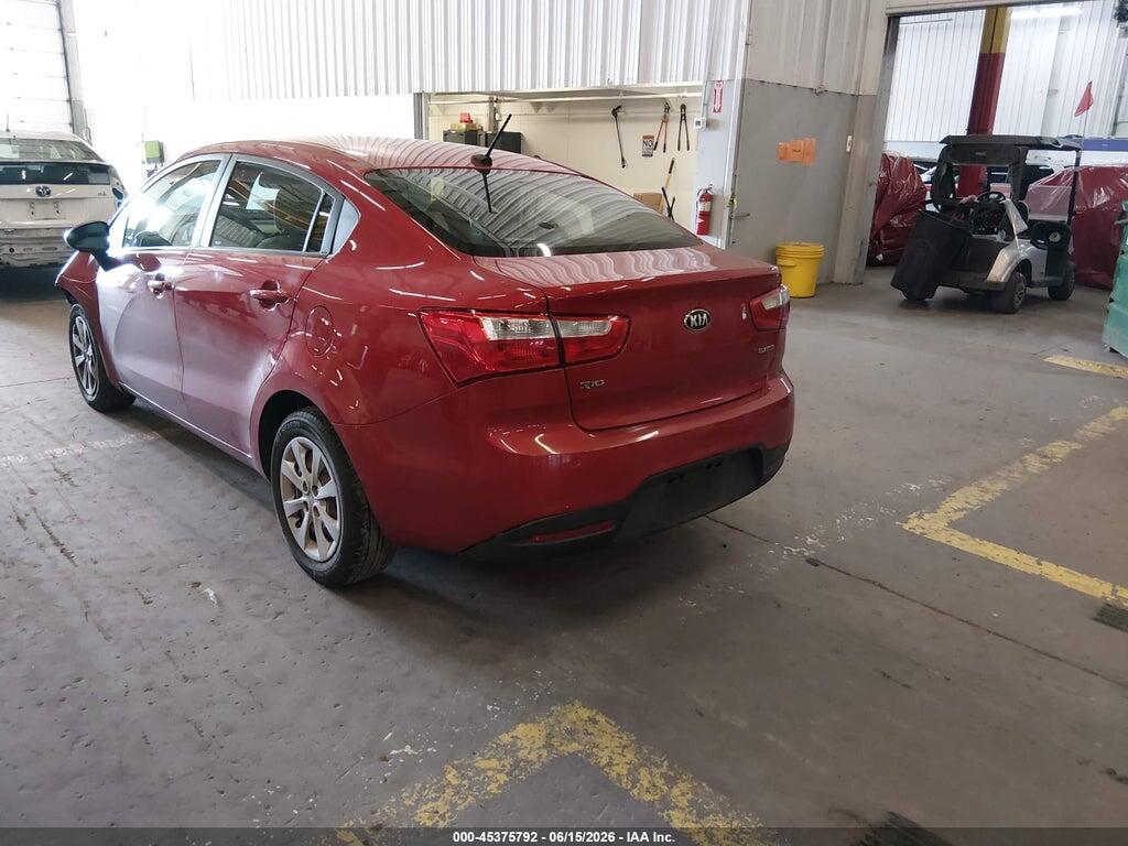 KNADN4A34E6338702 2014 KIA RIO photo no. 3
