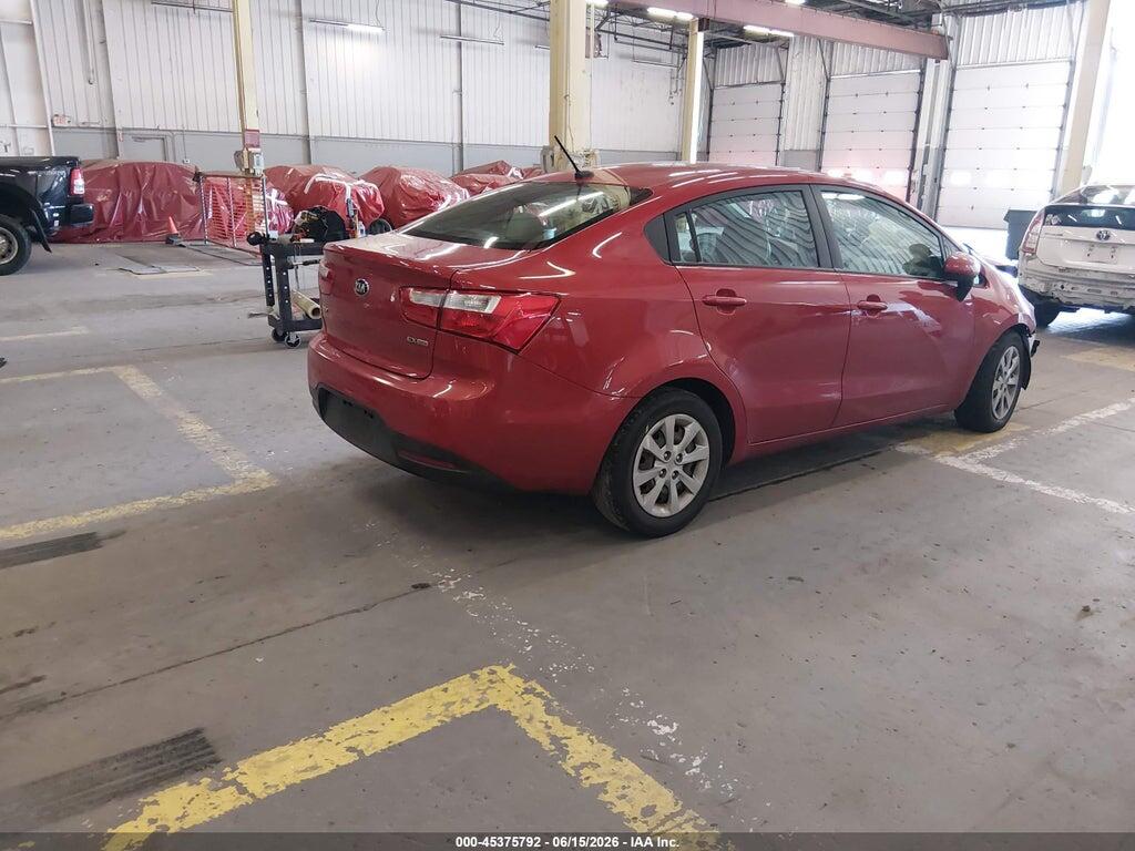 KNADN4A34E6338702 2014 KIA RIO photo no. 4