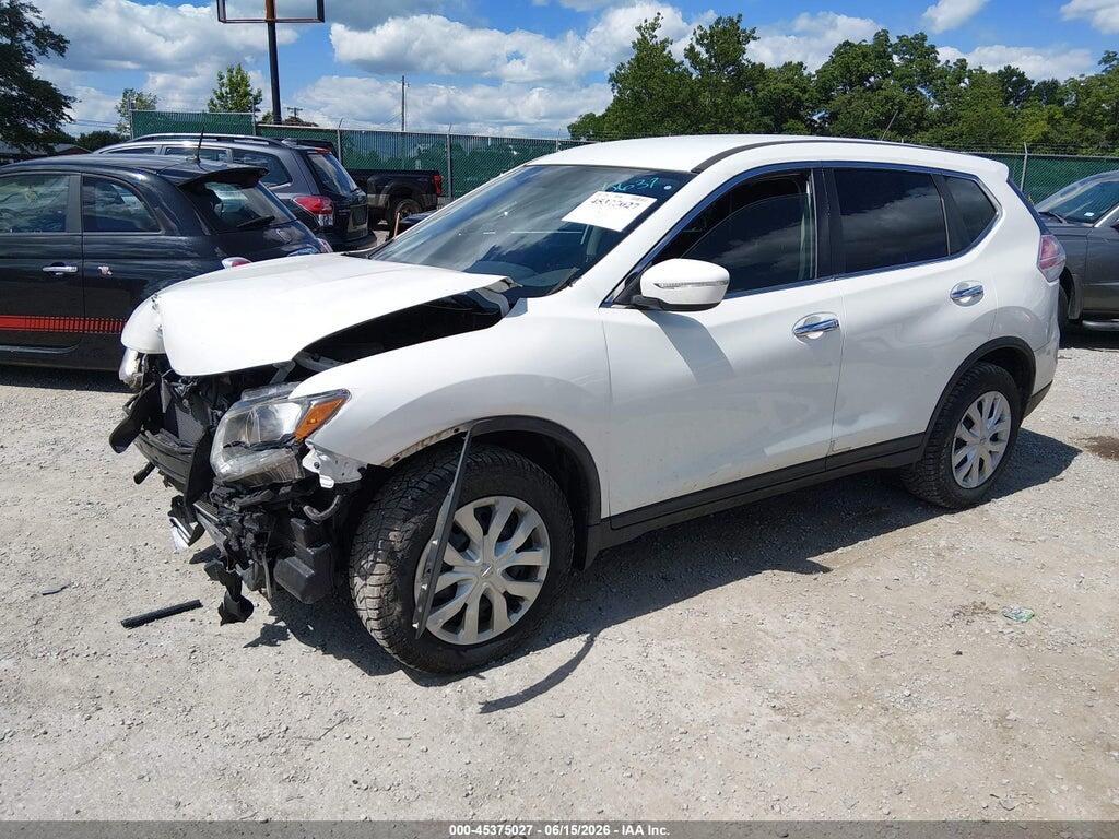 KNMAT2MV6FP590637 2015 NISSAN ROGUE photo no. 2