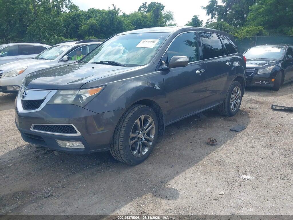 2HNYD2H65BH510316 2011 ACURA MDX photo no. 2